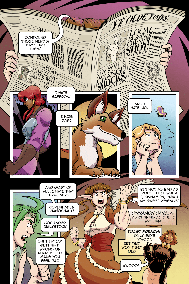 A running gag! I'll steal it! No one will ever know!
